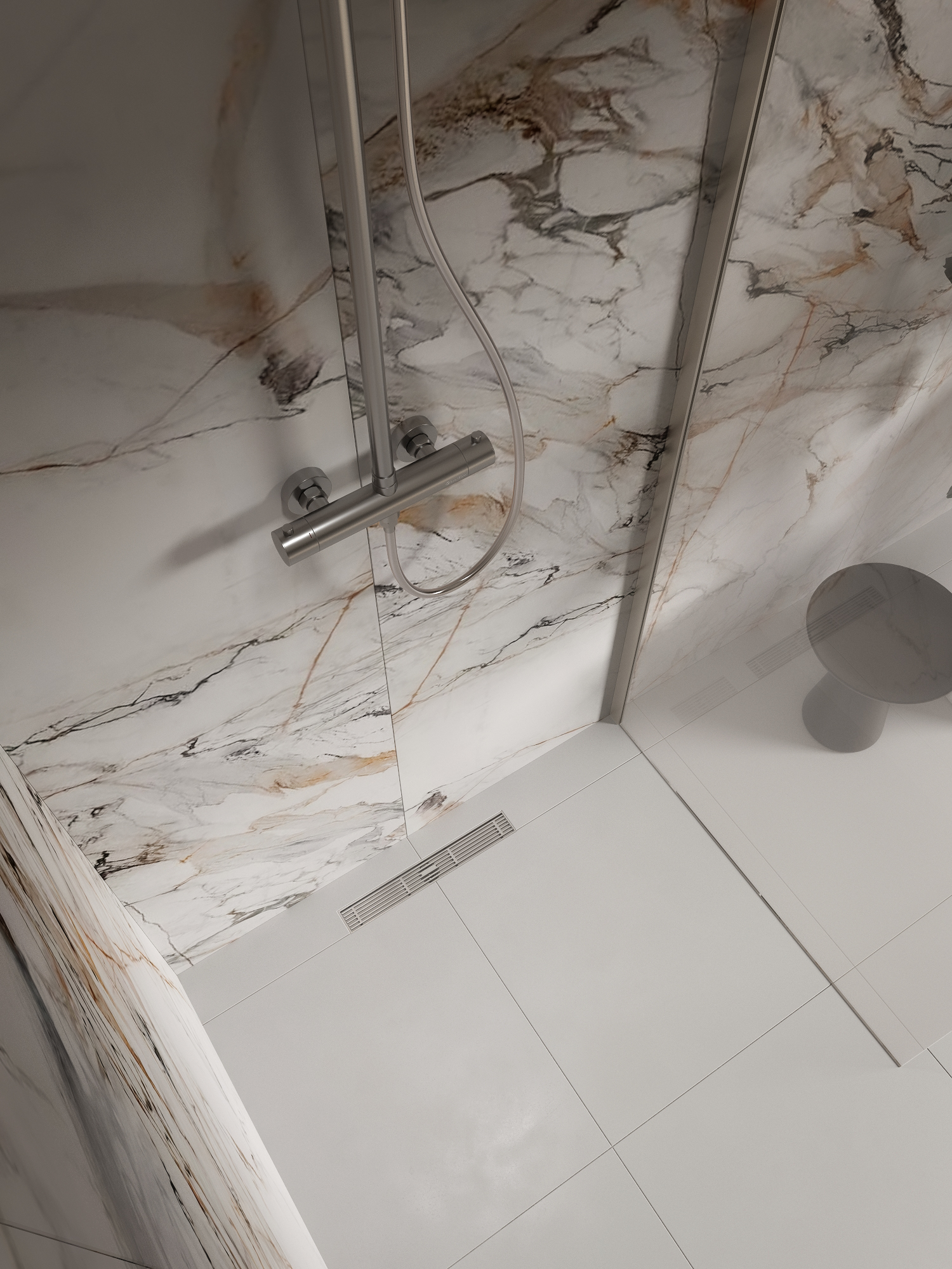 Трап для душа линейный SDRW0400LBS